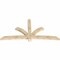 Ekena Millwork Davenport Rough Sawn Timber Gable Bracket, Douglas Fir, 108"W x 54"H x 4"D x 6"F, 12/12 Pitch GBW108X54X0406DAV00RDF - alternate 4